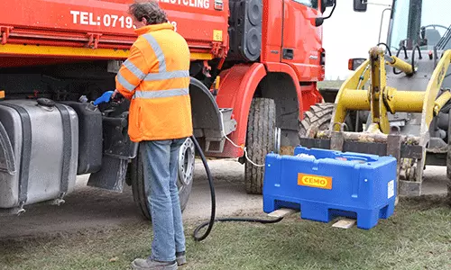 [Translate to Italienisch:] CEMO AdBlue® Tankstation